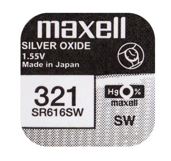 Батарейки-таблетки Maxell 321 / SP10 / Дніпро