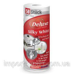 Deluxe 50szt Silky White ганчірки в рулоні(24) Харків - фото 1