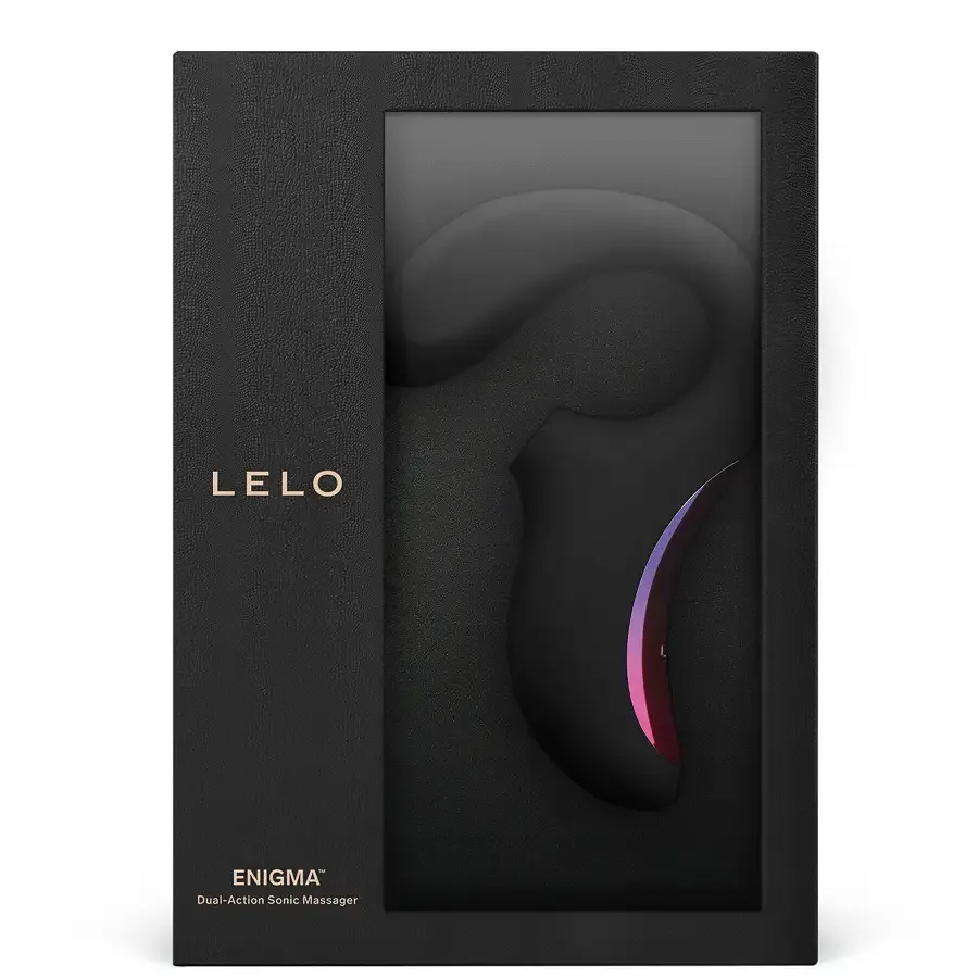 Кліторально-вагінальний звуковий стимулятор LELO Enigma Black Львів - фото 8