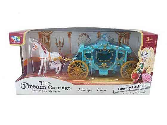 Карета с лошадкой арт.KDL-14 ТМ 7TOYS Киев