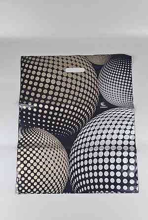 Пакет\прорезн\р (45*55) Сфери (черный) 