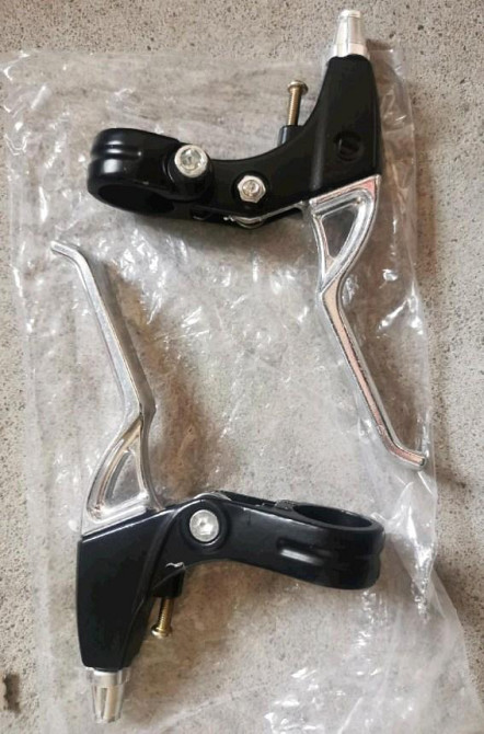 Ручки керма велосипедні (гальмові) (пара) Мукачево - фото 1