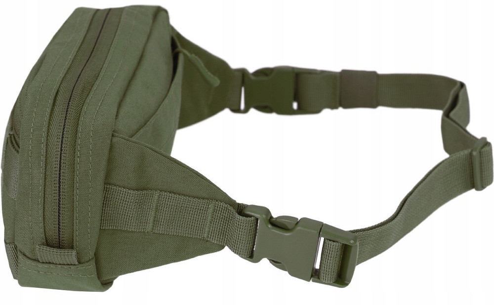 Універсальна Сумка 1.7 літрів на пояс із панеллю MOLLE/PALS Mil-Tec від Sturm "Fanny Pack" (13512501) Olive Нововолинськ - фото 4