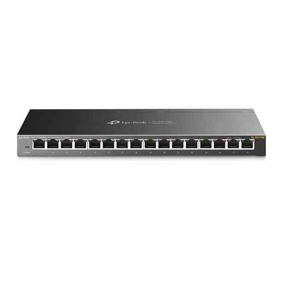 Комутатор TP-Link TL-SG116E (16xGE, настільний, метал, easysmart) ( Так ) Харків