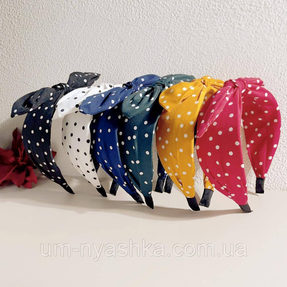 Обідок з бантиком Стиляги Кривий Ріг - фото 1