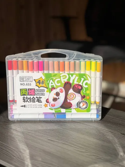 Акварельные маркеры 48 цветов Water Brush Коломыя - изображение 1