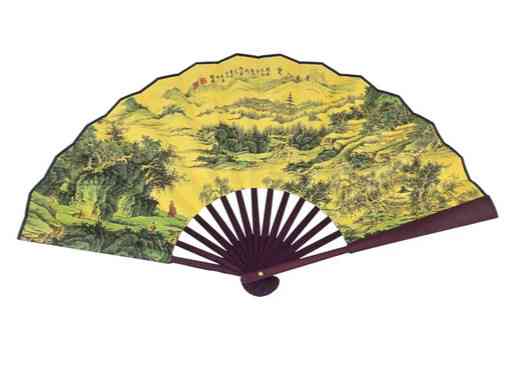 Веер китайский Пейзаж Киев