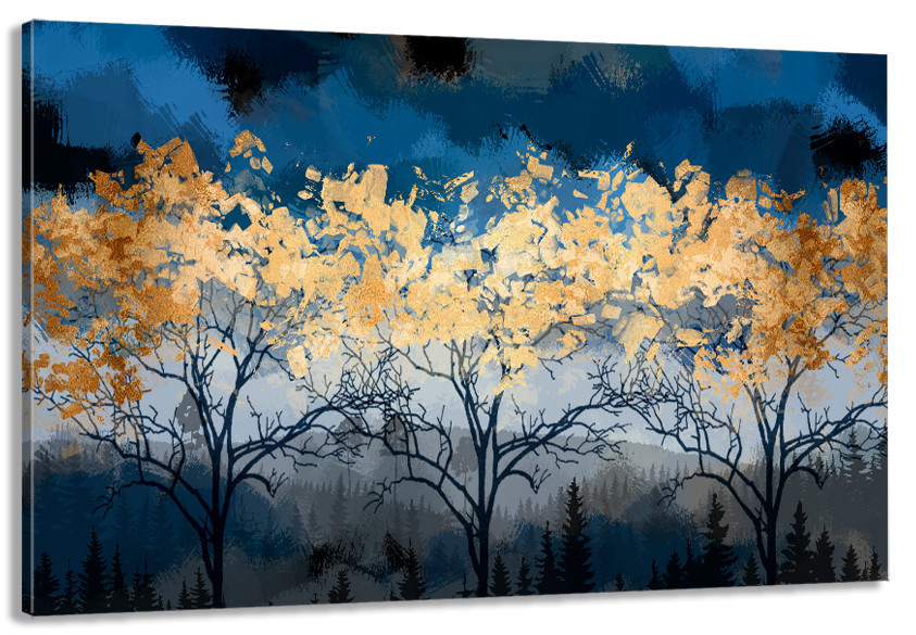 Картина холст в гостиную / спальню Абстракція   MLP_195 80x120 см Киев - изображение 1