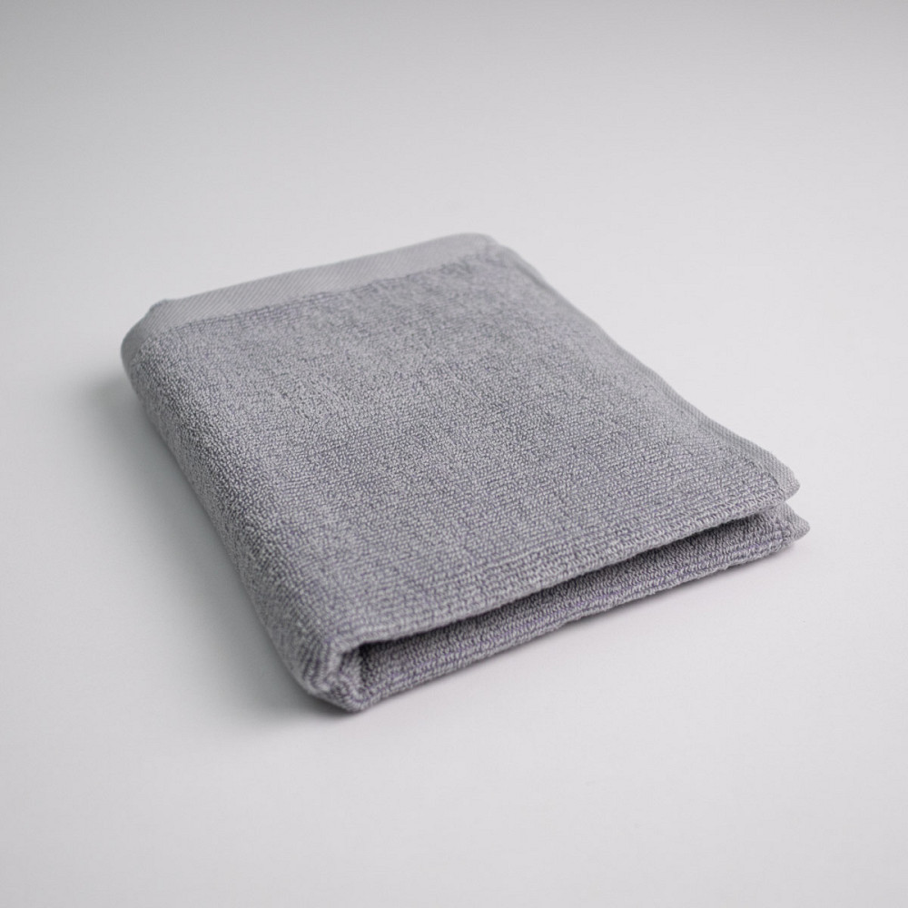 Полотенце для рук и лица махровое двустороннее Лаванда GM Textile 40х70см 400г/м2 (Лавандовый Серый) Сумы - изображение 6