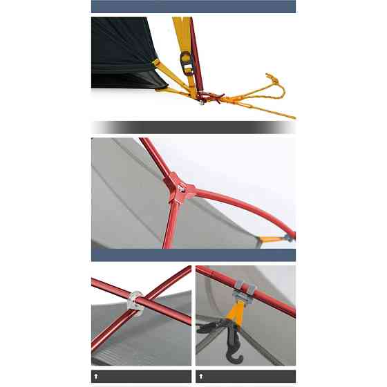 Намет двомісний ультралегкий Naturehike Mongar UL NH19M002-J, темно-синій Рівне