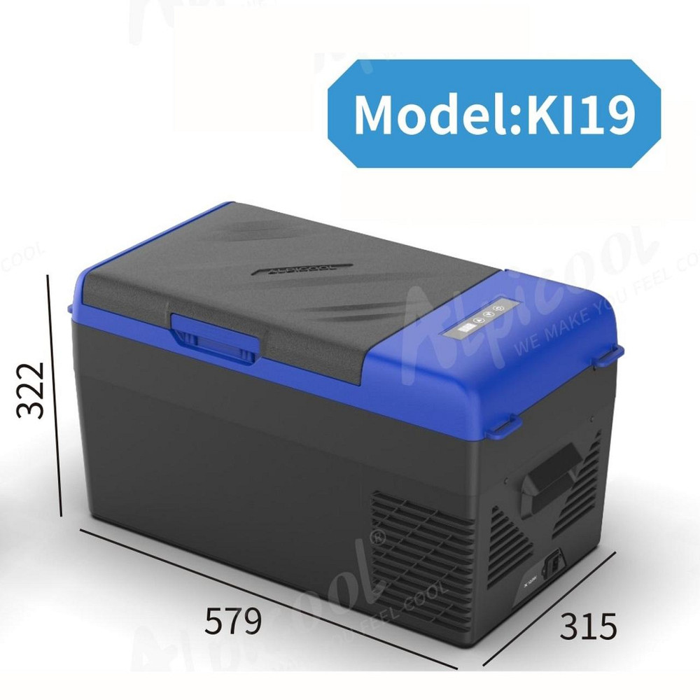 Компрессорный автохолодильник Alpicool KL19 (21 литр). До -20 ℃. Питание 12, 24, 220 вольт Киев - изображение 2
