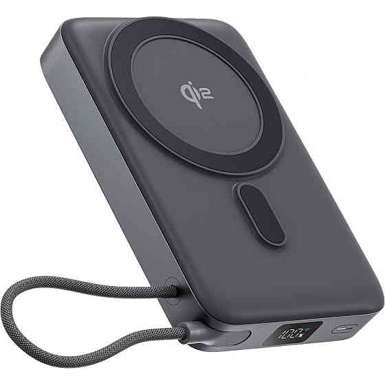 Універсальна мобільна батарея Proove OverPower 35 W 10000 mAh Qi2 Gray (PBOP35012105) ( 17111 ) Харків