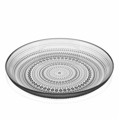 Тарілка Ardesto Verbena, 24.5см, скло, сірий (AR5034) Вінниця - фото 2