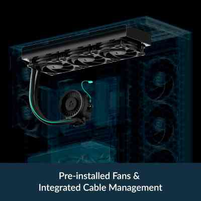 Система жидкостного охлаждения Arctic Liquid Freezer III Pro 360 (Black) (ACFRE00180A) Винница