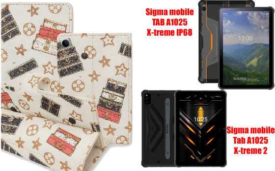Книжка-трансформер для планшета Sigma mobile Tab A1033 X-treme 2, колір Black Lyi White Київ