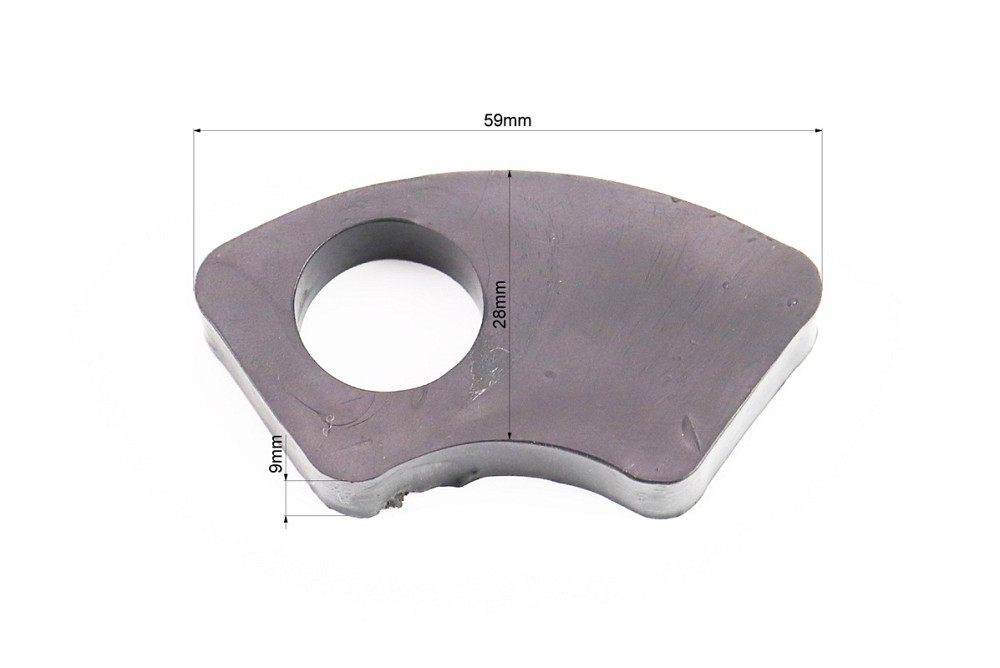 Демпферна гумка заднього колеса к-кт 3шт Карпати (старого зразка) Київ - фото 2