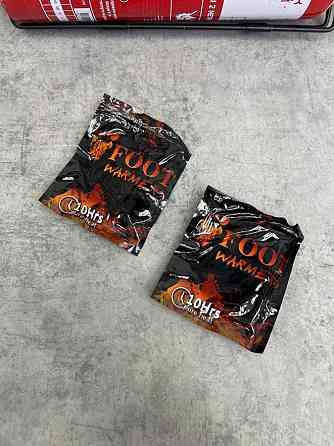 Грелка для ног рук удобная для согрева тела химическая самонагревающаяся до 8 часов на охоту рыбалку стоять на холоде тепло в тело Одесса