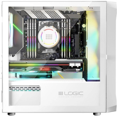 Корпус Logic concept PORTOS MESH+GLASS ARGB fans 3x120mm WHITE (AM-PORTOS-20-0000000-0002) Винница - изображение 12