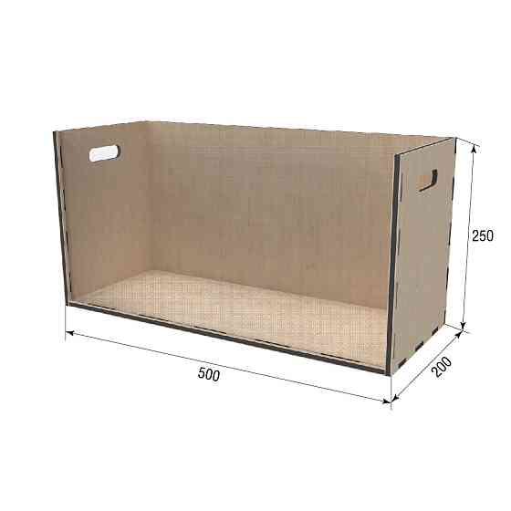 Коробка EKOSTAR из фанеры 500х200х250 Киев