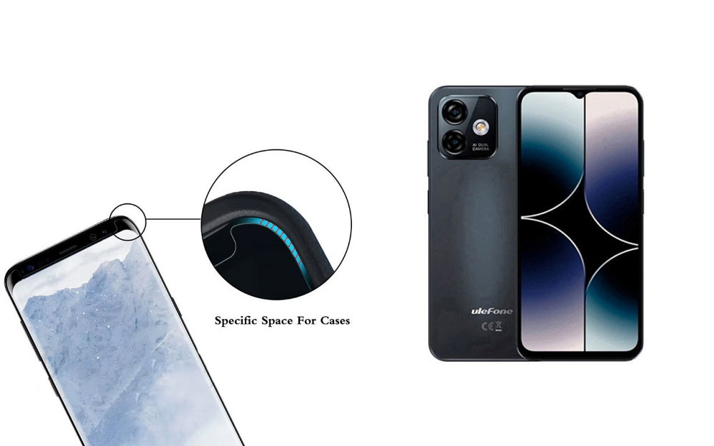 Захисне скло HyperGlass Pro для Ulefone Note 16 Pro – максимальна чутливість та захист Київ - фото 3