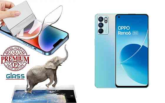 Полиуретановая пленка Oppo Reno 6 5G, Premium, толщина 0,2 мм Киев