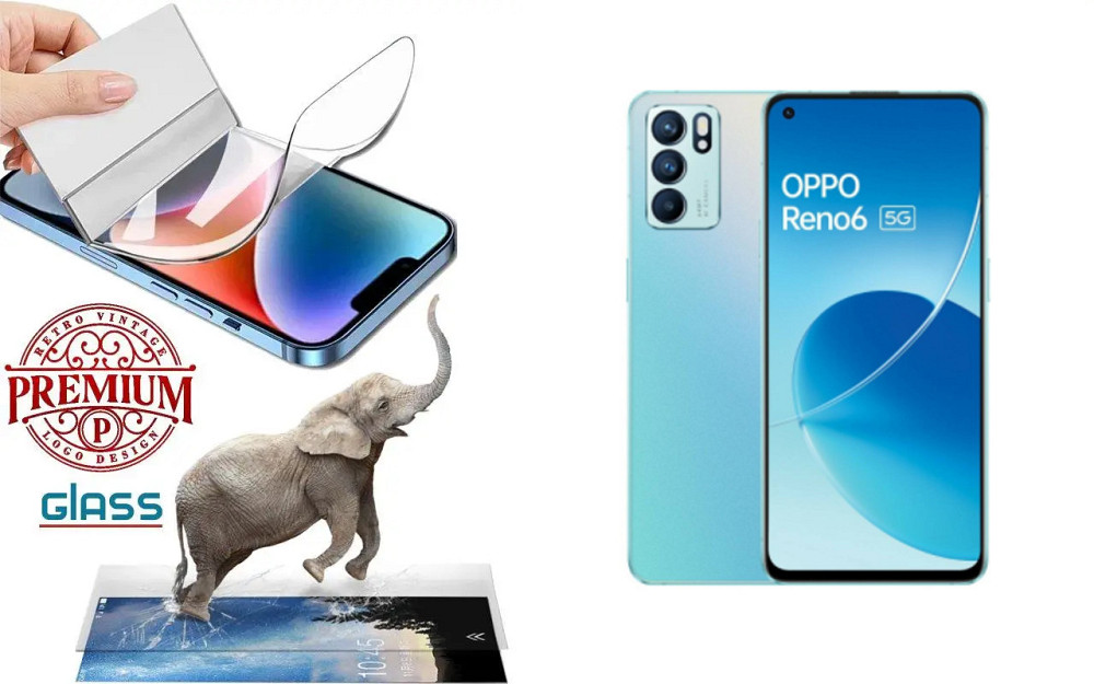 Полиуретановая пленка Oppo Reno 6 5G, Premium, толщина 0,2 мм Киев - изображение 1