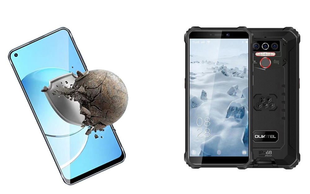 Защитное стекло DefenzoGlass для Oukitel WP5, WP5 Pro – двойная прочность Киев - изображение 2