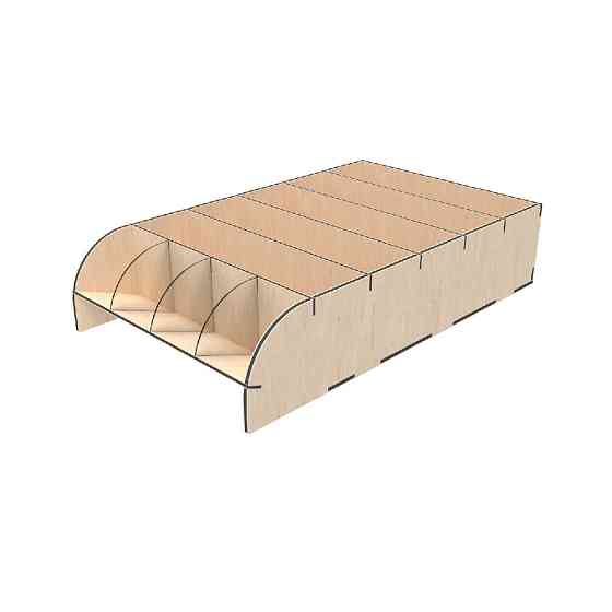 Ящик для денег EKOSTAR 361х220х80 5 ячеек Киев