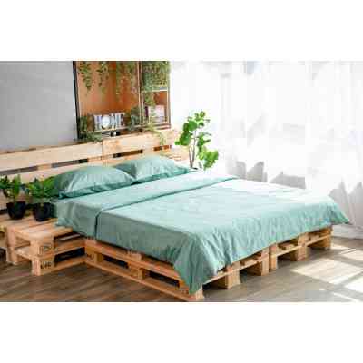 Пододеяльник Ardesto Mix&Match сатин 200х220 см шалфей (ART2022DVG) Винница