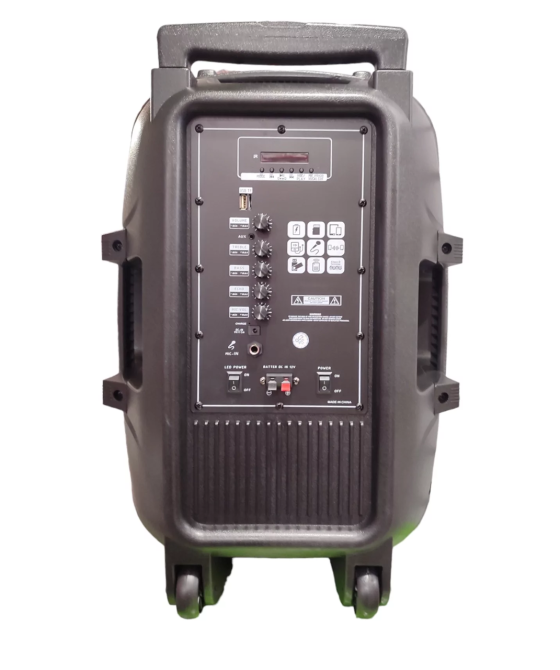 Професійна Bluetooth колонка NDR-A55 15-дюймова з бездротовим мікрофоном Вінниця - фото 6