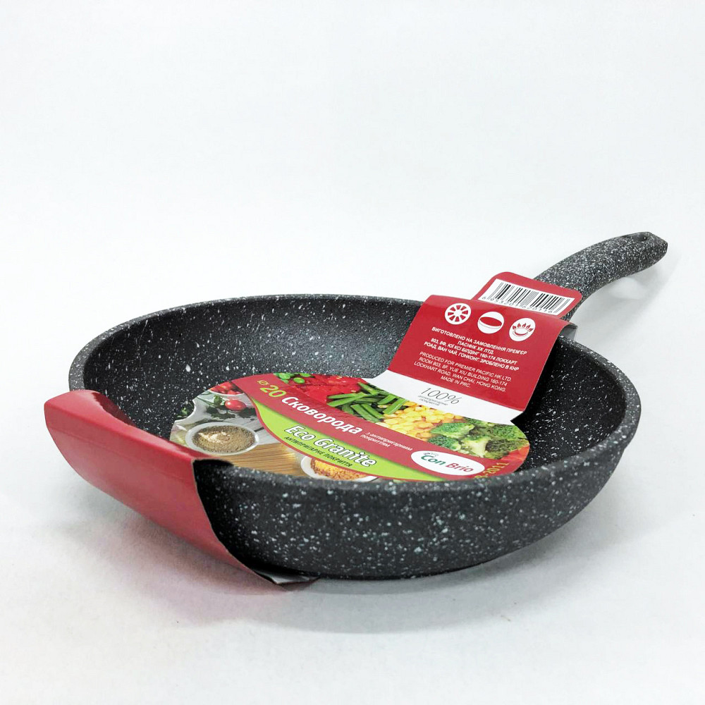 Глубокая сковорода для кухни Con Brio CB-2011 20 см, Сковорода для порционного приготовления DJ-17 Львов - изображение 13