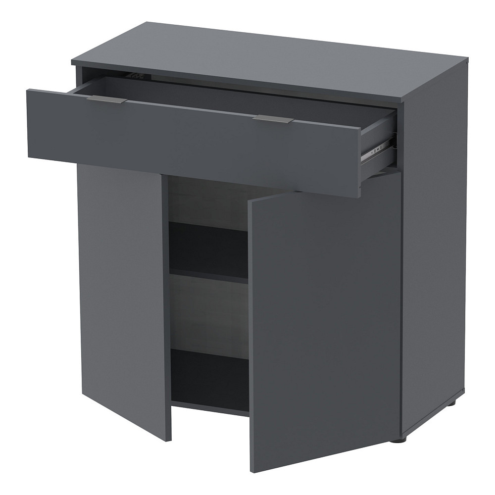 Комод в гостиную Doros Рон 2 80х38х100 см Графит (DRS-011295) Днепр - изображение 4