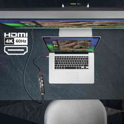 Концентратор Promate USB-C 7-in-1 Promate transhub-lite (transhub-lite) Вінниця
