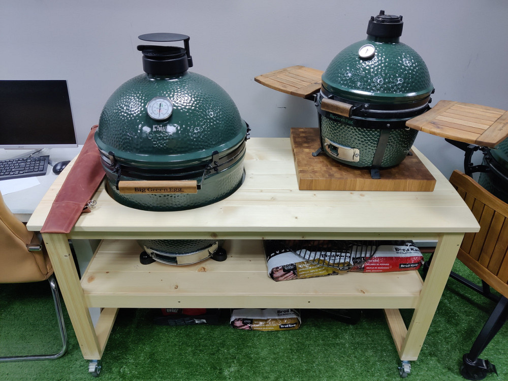 Стол для гриля Primo, Big Green Egg, Kamado Joe деревянный GRILLI 009693 Код: 009693 Ровно - изображение 2
