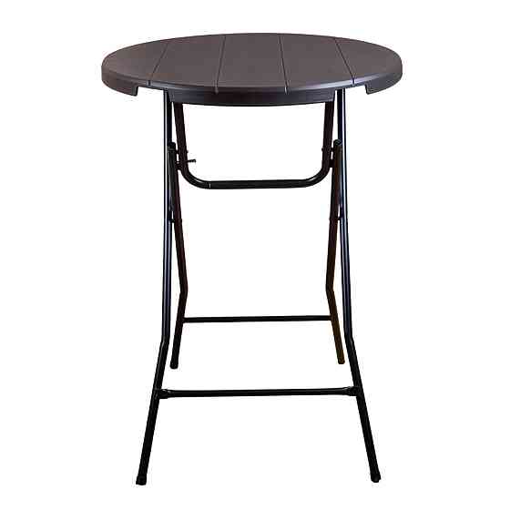 Стіл складаний круглий, Time Eco ТЕ-1848, графіт, 0.8 м Київ