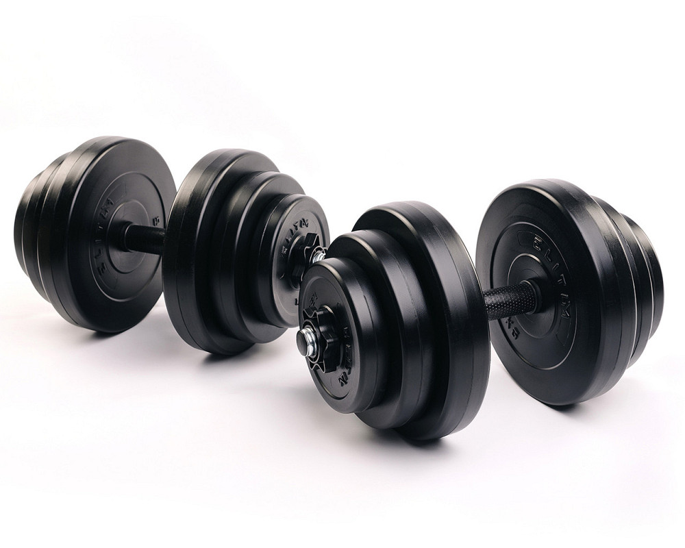 Гантелі ELITUM 2 x 18,5кг Киев - изображение 1