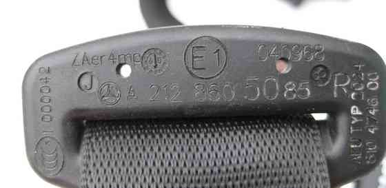 Mercedes-Benz  A2128605085 Ремінь безпеки передній правий чорний E-Class W212 Одеса