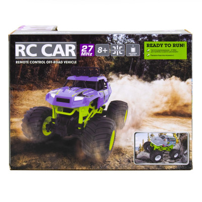 Радиоуправляемая игрушка Sulong Toys Bigfoot Off-road - Violet (1:16, 27 МГц (MHz)) (SL-358RHV) Винница - изображение 11
