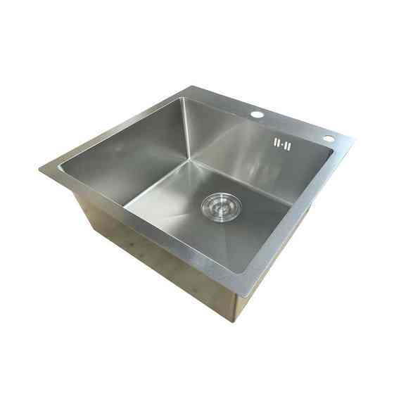 Мийка Mixxus MH5050 Micro Decor SS Color із нержавної сталі (3.0/0.8), колір нержавійка (MI8212) Харків