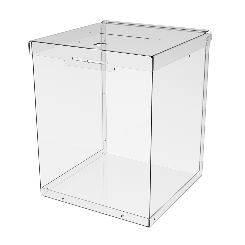 Ящик EKOSTAR с замком для пожертвований и сбора денег 200x200x250. Объем 10 литров Киев - изображение 2