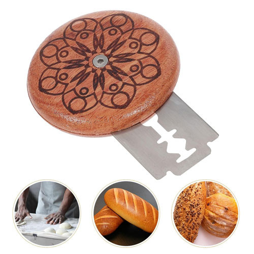 Пекарское лезвие для теста, круглая хлеборезка и 5шт сменных лезвий Винница - изображение 3