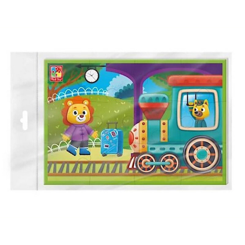 Детские развивающие мягкие пазлы 