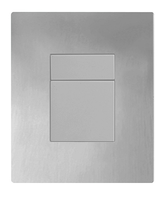 Панель змиву пластикова Koer KT-0607-01 157x198x3mm, кнопка квадратна (KR5344) Київ - фото 5