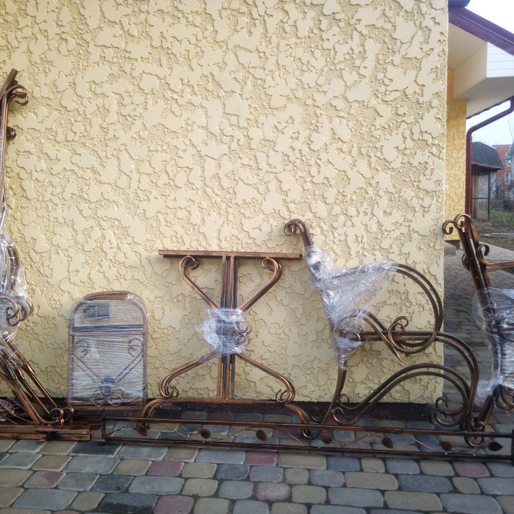 Боковини для дашка ковані 1.25 м V-006 Київ - фото 4