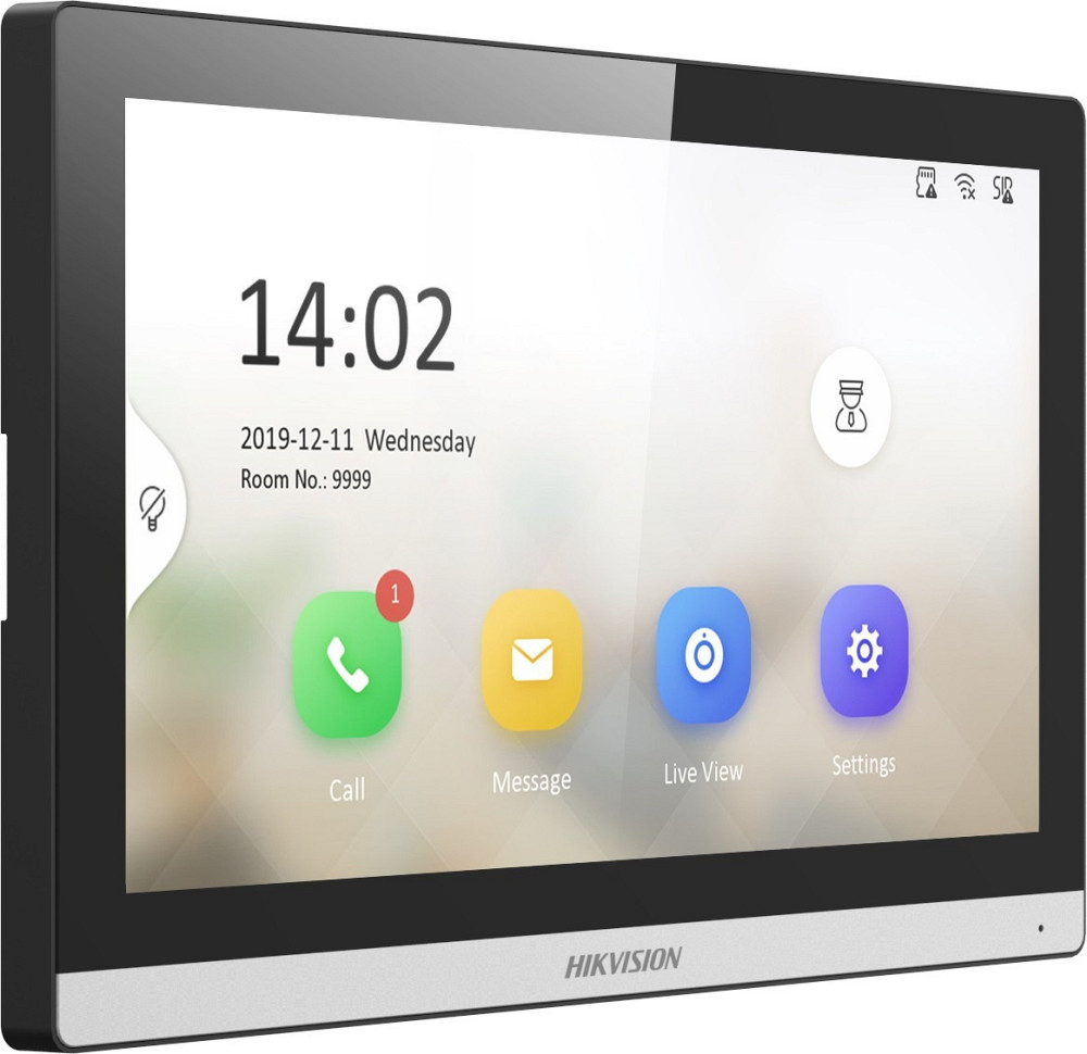 IP-відеодомофон Hikvision DS-KH6350-TE1 чорний із сріблястим Харків - фото 2