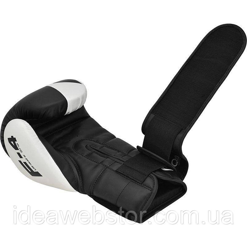 Боксерские перчатки RDX F4 White для тренировок спарринга фитнеса и единоборств 12 ун. Киев - изображение 12