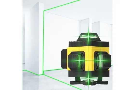 Лазерный уровень, аккумуляторный лазерный нивелир (3d, 12 лучей) Коломия