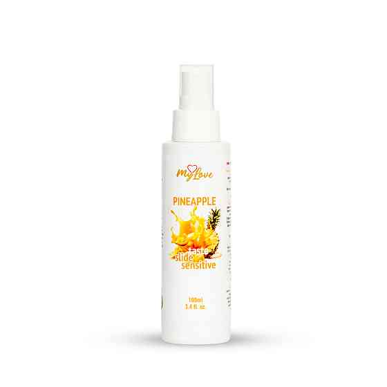 Інтимний гель-лубрикант - MyLove Taste Slide Sensitive Pineapple, 100 мл Sex Aura Київ
