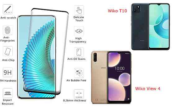 Защитное стекло HyperGlass Pro для Wiko T10, Wiko View 4 – максимальная чувствительность и защита Киев