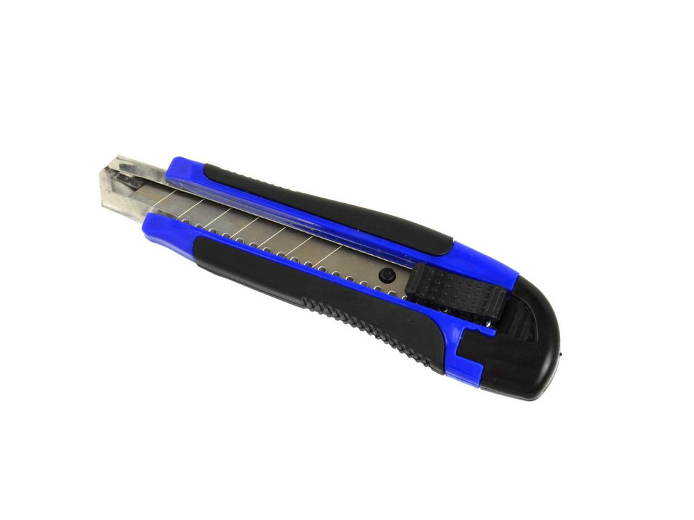 Ніж канцелярський "GeKo" на ламані леза 18мм ергономічна ручка, typ-1 Київ - фото 2